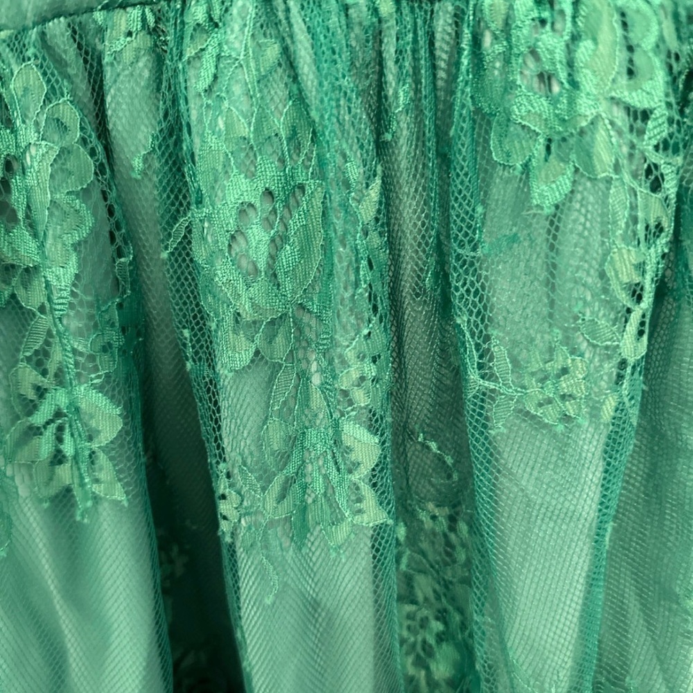 NBD Revolve Margarita Green Lace Dress NWOT size XS - Picture 4 of 5